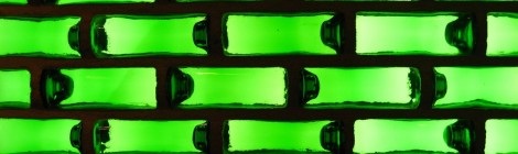 Parets d'ampolles de cervessa
